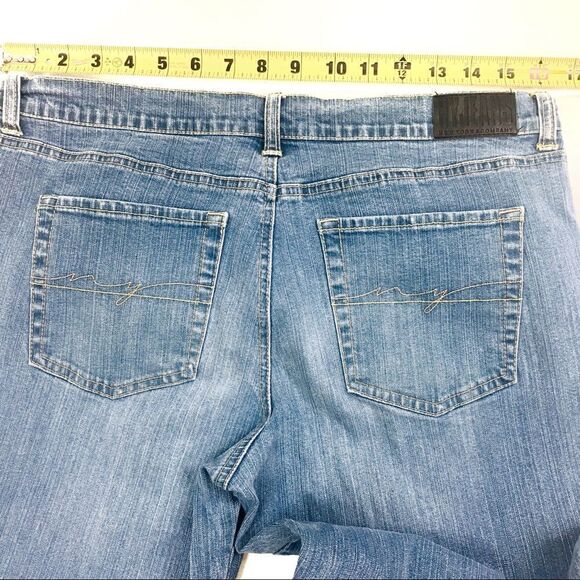 New York & Co. Denim Jeans Size 14 Petite - Picture 3 of 6